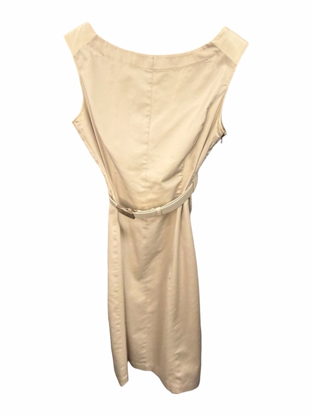Vintage Prada Sport Belted Twill Midi Dress